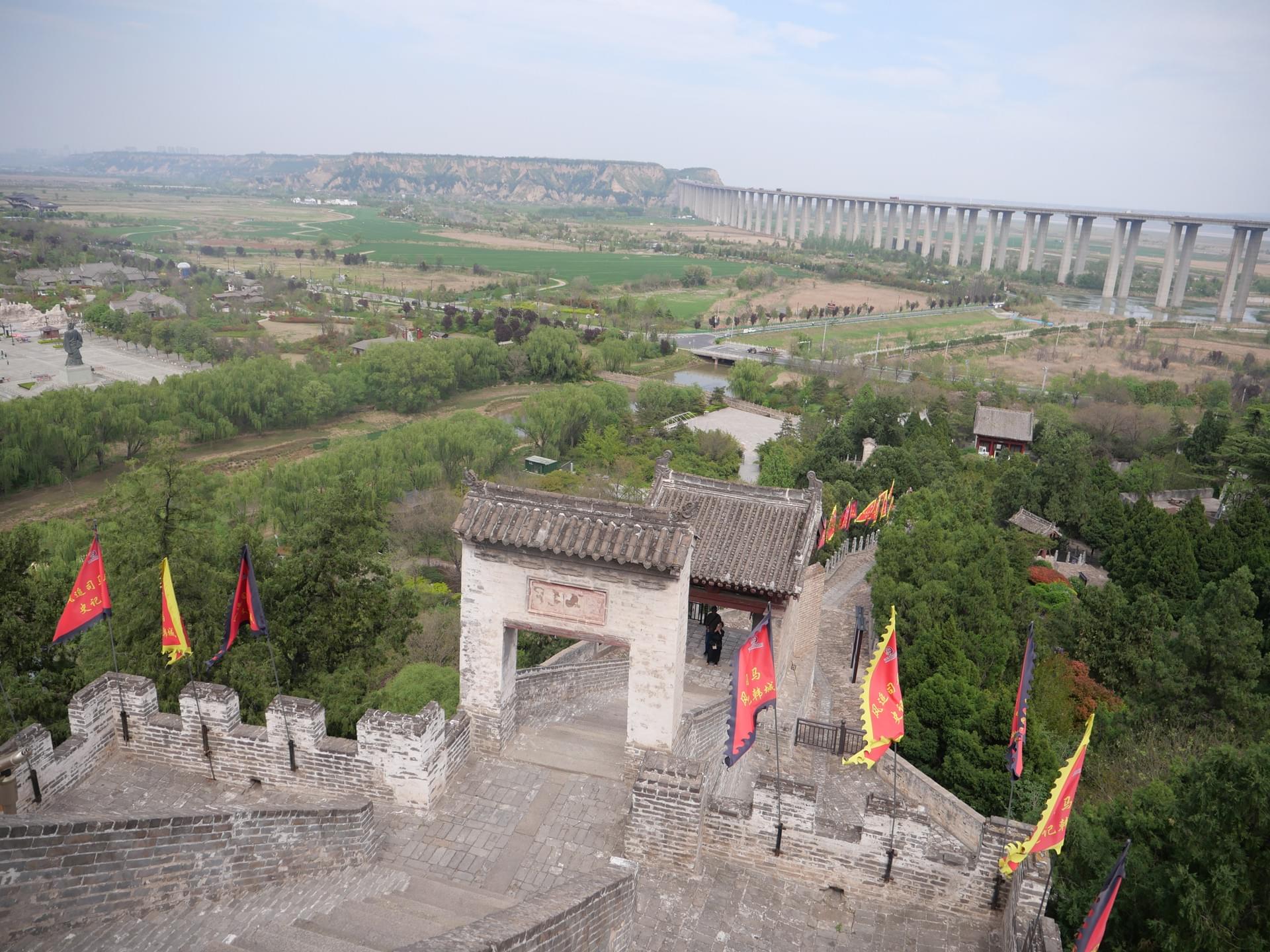 司马迁祠访古观碑记录